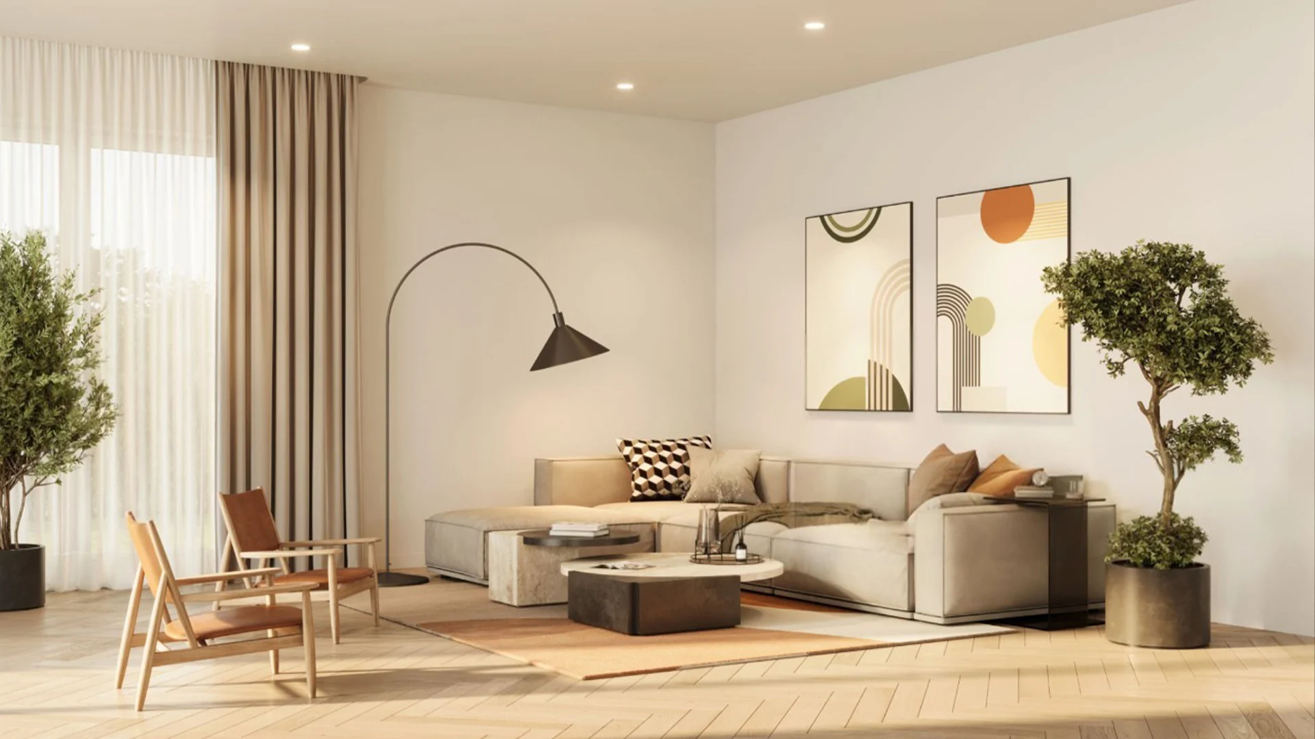 Introduction video of LN Interiors showcasing luxury interior design projects in Dubai