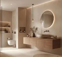 Skilled professionals executing luxury commercial interior fit-out in Dubai